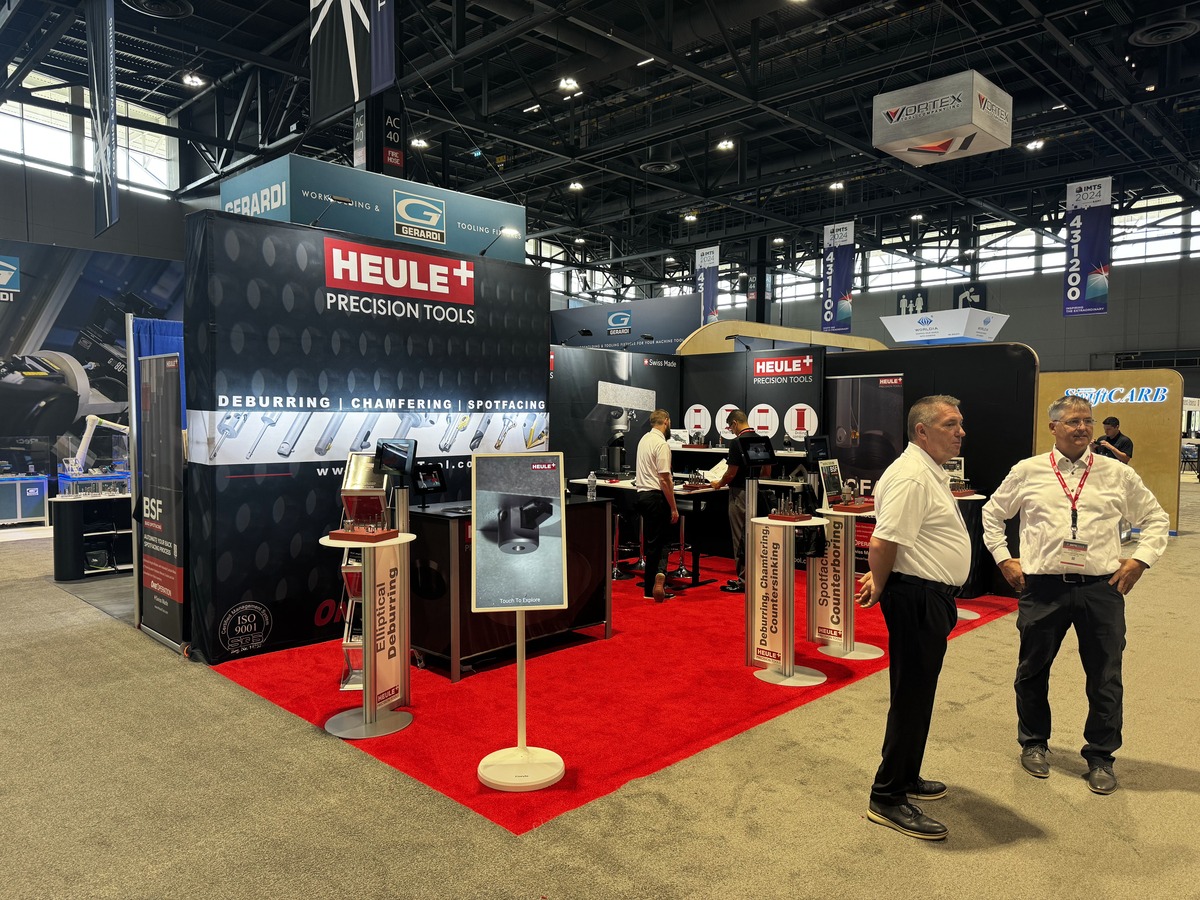 Heule Precision Tools Booth at IMTS 2024