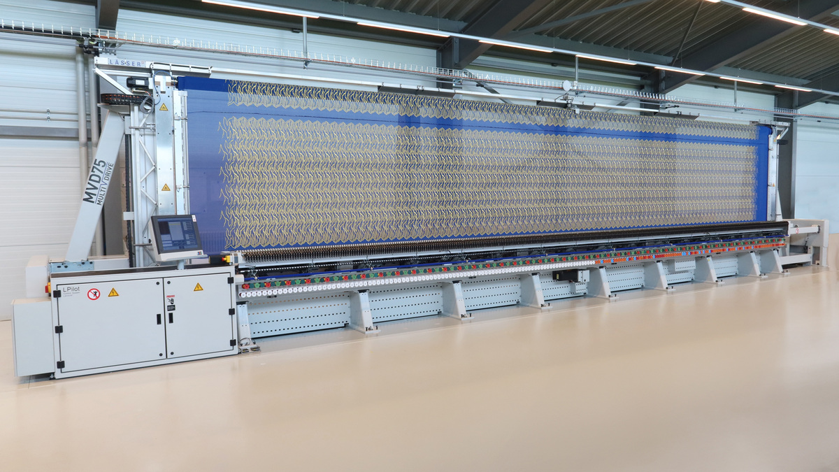 Lasser's Embroidery Machine